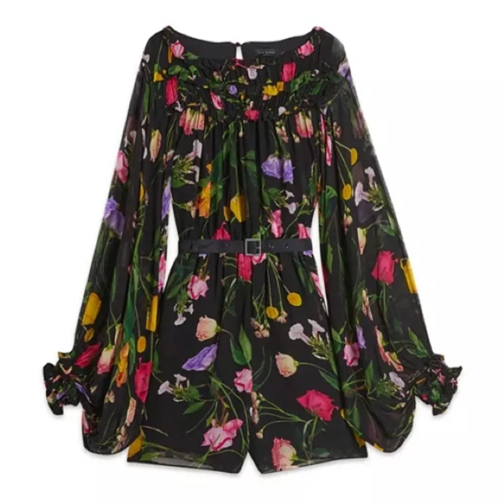 Ted Baker Brookii Ruffled Blouson
Sleeve Romper Size 2 - Picture 2 of 4